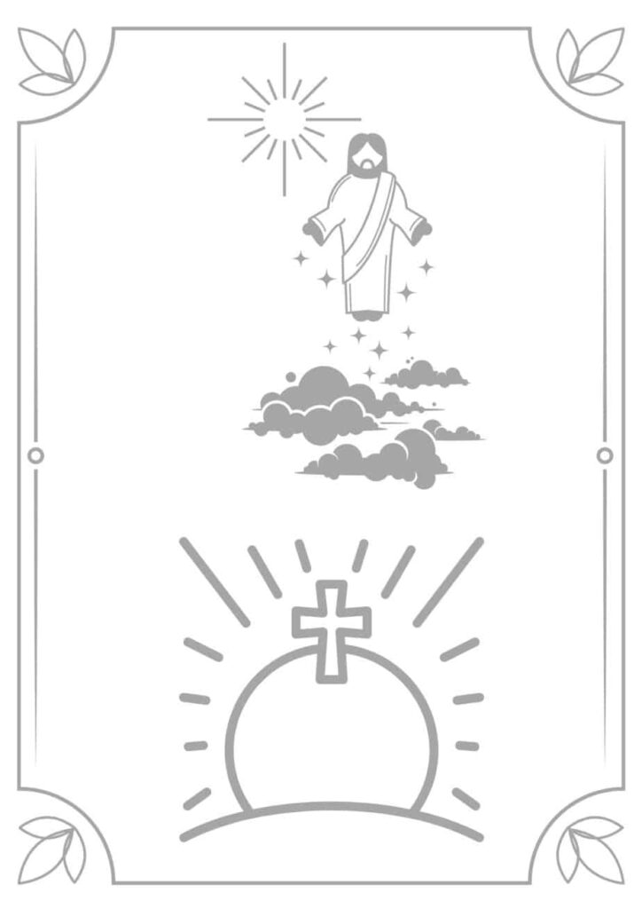Page 9 of Free Lenten Printable Coloring Pages for Toddlers