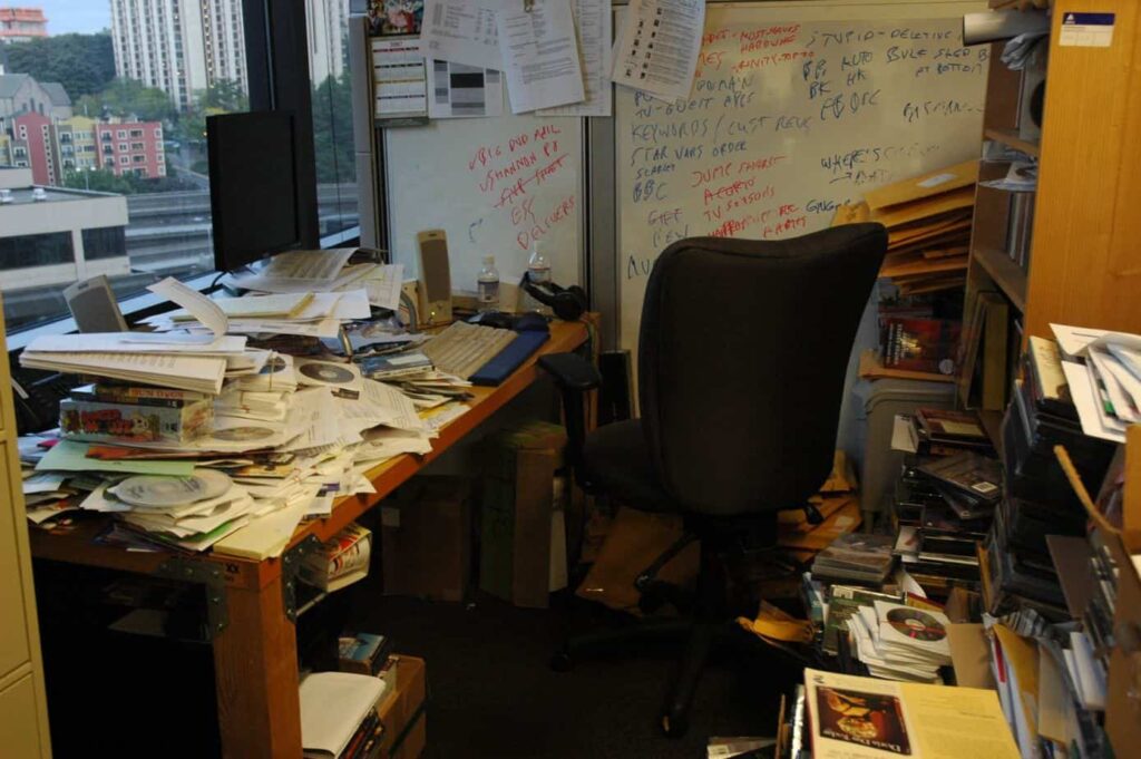 paper clutter