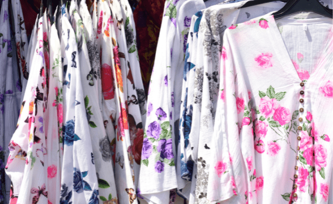 photo of summer lightweight clothes as one of the tips on how to dress modestly in the summer.